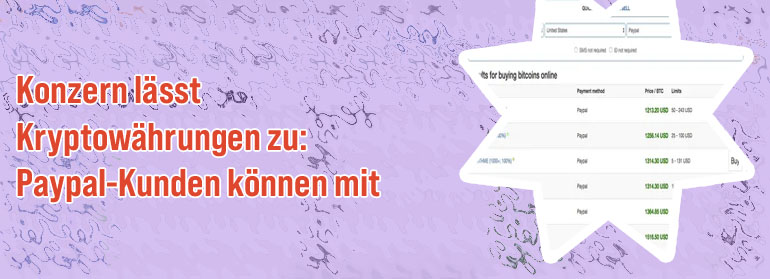 Bitcoin sofort kaufen paypal